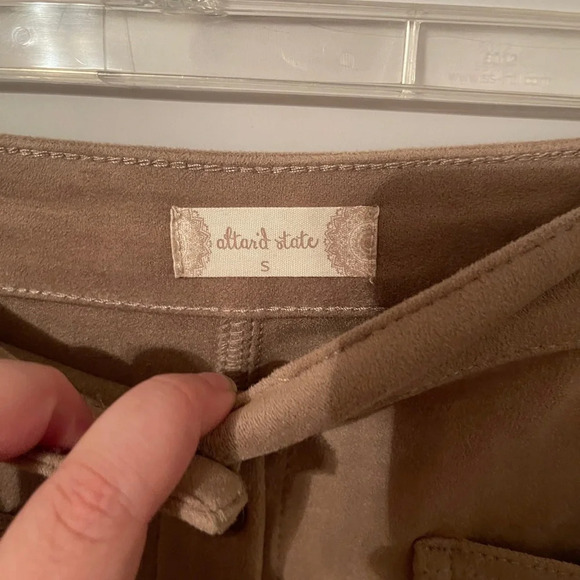 Altar’d State Suede Mini Skirt - Picture 2 of 3